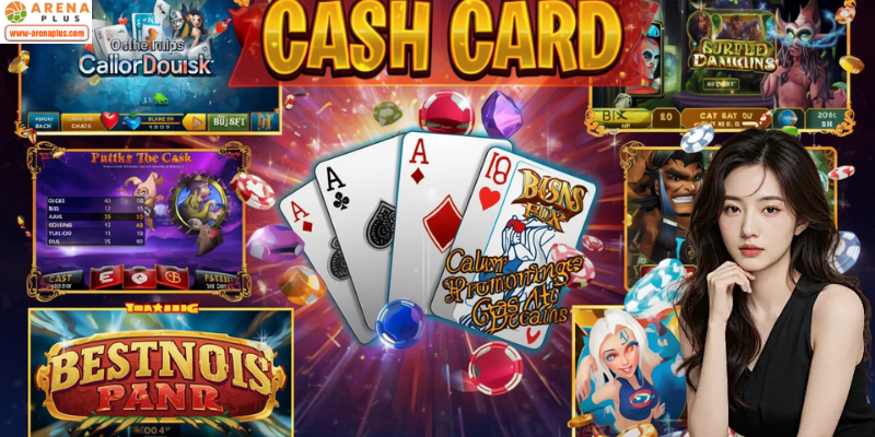 Cash card games are a category of online games