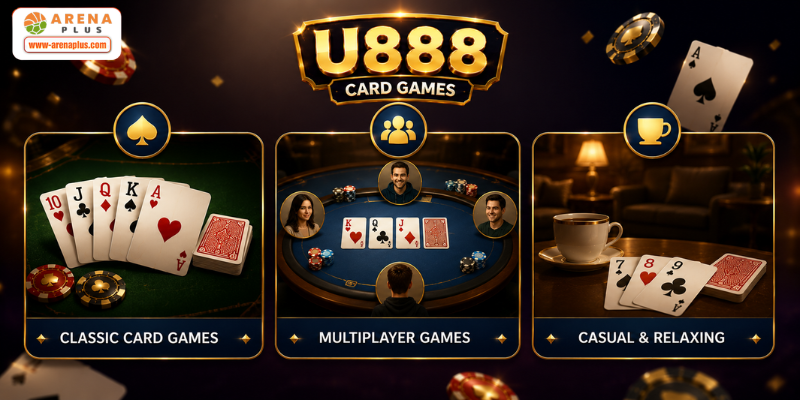 Popular Categories Found in U888 Card Games